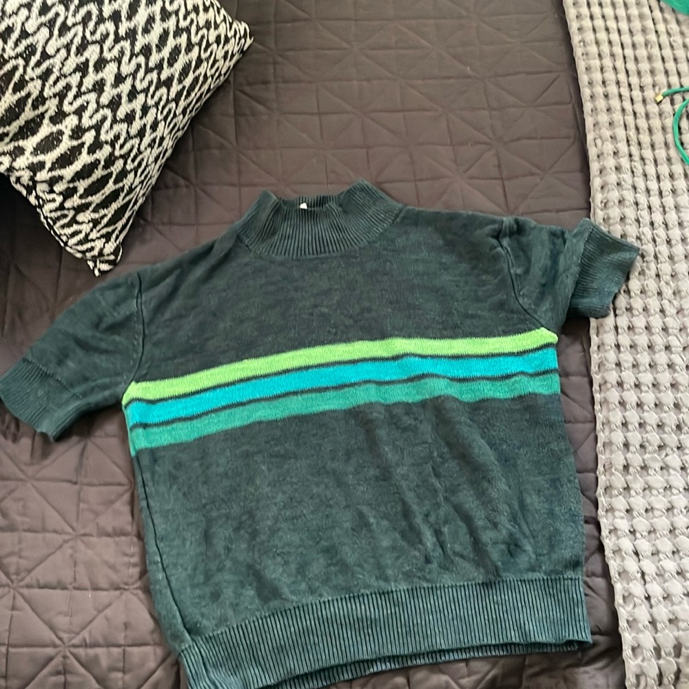 Free People Short Sleeve Sweater